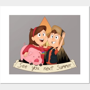 Pines Twins Posters and Art